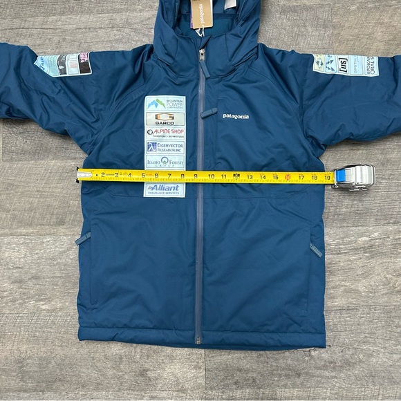 Patagonia Snow shot Jacket Grow Fit Size M (10) SARS Alpine Team 2022 - Picture 12 of 12